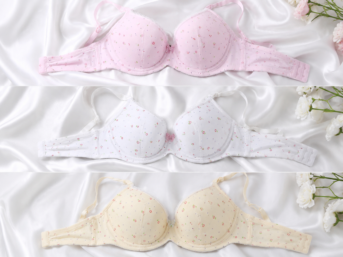 Ditsy Floral Wired Push-Up Bra